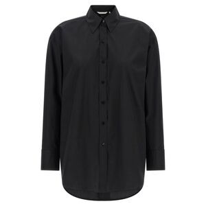 XACUS Black Cotton Women's Blouse